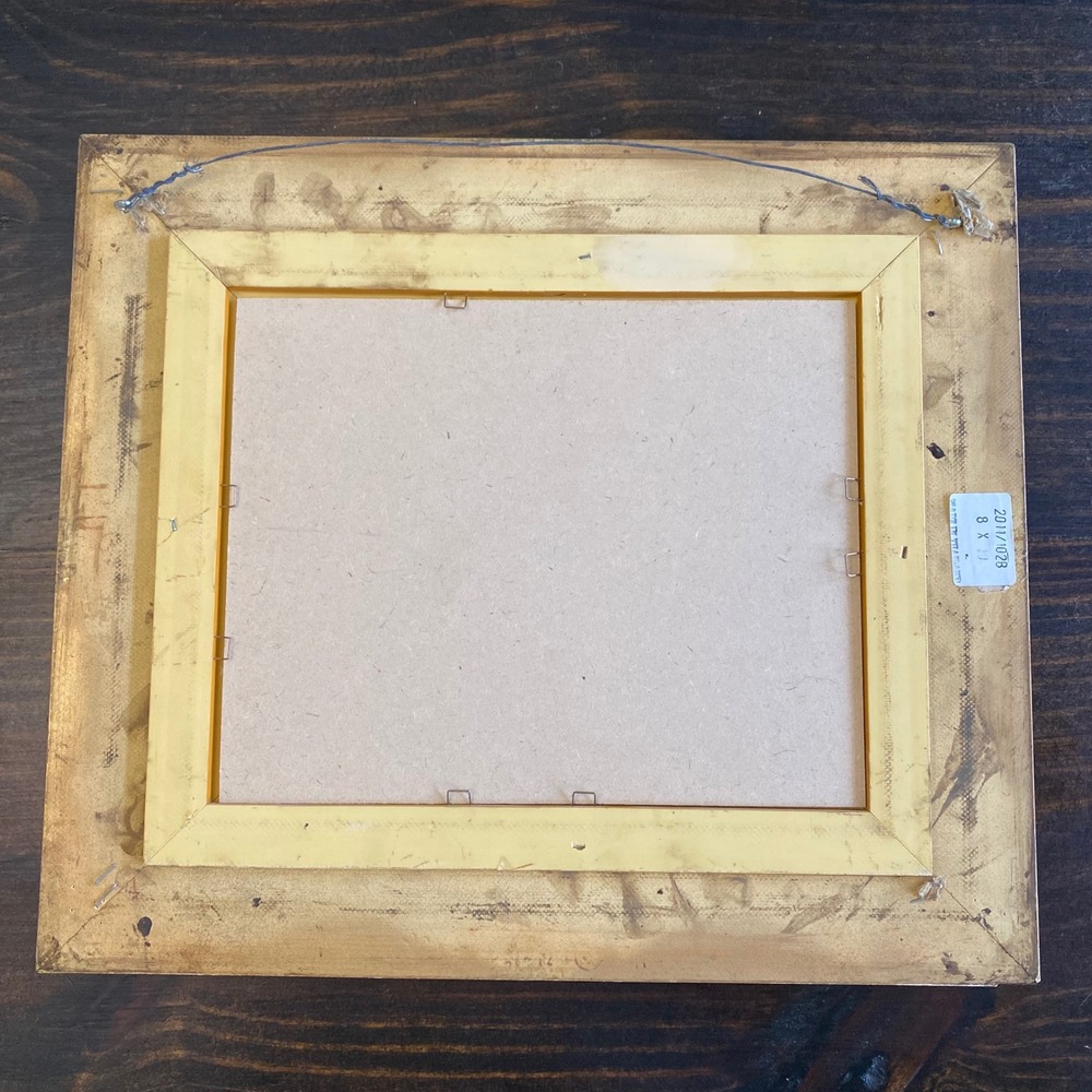 Helman Signed Impasto Floral Oil Painting Ornate Gold Gilt Frame Still Life - Picture 7 of 15